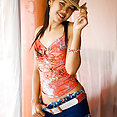Thai Cowgirl Lily Koh striptease - image 